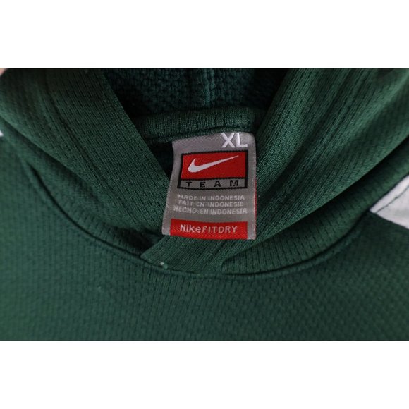 Vintage Nike XL Travis Scott Center Swoosh Michigan State University Hoodie - Picture 4 of 7